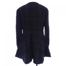 Áo khoác không cổ CHANEL 635390