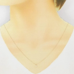K18YG Solitaire Dây chuyền kim cương 0.07CT - Hàng hiệu Chính hãng 861065
