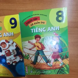 Combo 2 quyển Luyện tập và kiểm tra tiếng Anh lớp 8 và lớp 9 740588