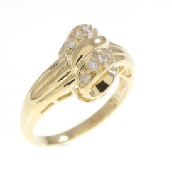 Nhẫn kim cương K18YG 0.11CT - Hàng hiệu Chính hãng