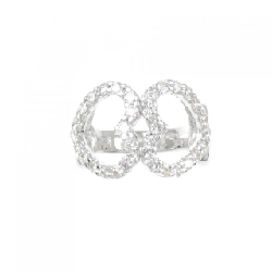 Nhẫn kim cương 750WG hình trái tim 0.90CT 670865