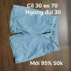 Quần jeans đùi mới 95% 50k