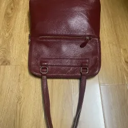 Túi tote nữ 31x35x8 da thật dập vân 2hand 996734