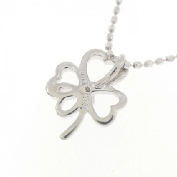 Dây chuyền kim cương PT900/PT850 hình cỏ ba lá 0.01CT - Hàng hiệu chính hãng 859341