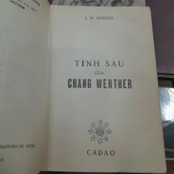 TÌNH SẦU CỦA CHÀNG WERTHER - GOETHE 703808
