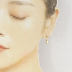 K18 Ba màu Bông tai - Hàng hiệu Chính hãng 866099