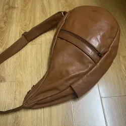 Túi nam 22*43*12 da thật đeo chéo 2hand 1006655