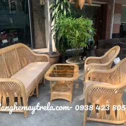 Sofa mây tự nhiên cây đóng phòng khách 781433