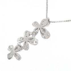 K18WG Hoa Pave Dây Chuyền Kim Cương 0.48CT - Hàng hiệu Chính hãng 859881