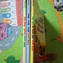 Combo 3 quyển Nấu ăn 200 món 927435