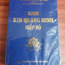 Kinh Kim Quang Minh Hiệp Bộ ( bản lớn + bìa da ) - Dịch giả :  Ni Trưởng Như Ấn 148433