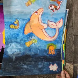 Combo 25 bức tranh vẽ acrylic về phong cảnh 799924