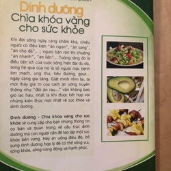 Sách Dinh dưỡng chìa khoá vàng cho sức khoẻ 306283