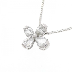 K18WG Hoa Đá Kim Cương Dây Chuyền 0.29CT - Hàng hiệu Chính hãng 861172