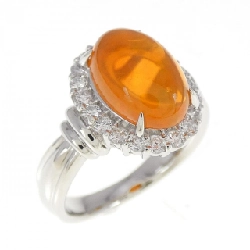 Nhẫn Opal PT950 2.09CT