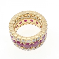 Nhẫn Ruby K18YG 7.617CT - Hàng hiệu Chính hãng 851871