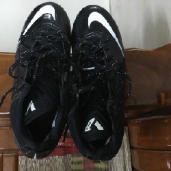 Nike Shoes Nike Alpha Menace 2 Shark Black/White Men's Football  12613