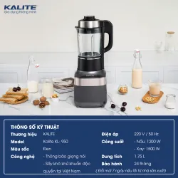 Máy sữa hạt KL-950 🍵✨ Đa năng, bền bỉ – Dinh dưỡng mỗi ngày! 706945
