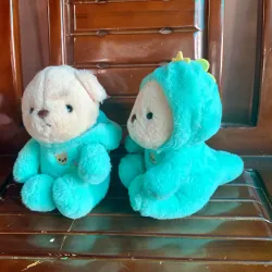 Cặp gấu bông xanh 1020366