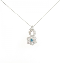 Dây chuyền kim cương hoa PT900/PT850 0.50CT - Hàng hiệu Chính hãng