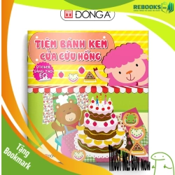 (TẶNG BOOKMARK) Sticker sáng tạo EQ - Tiệm bánh kem của Cừu Hồng Sách thiếu nhi