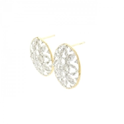 K18WG/K18YG Bông tai kim cương 0.08CT - Hàng hiệu Chính hãng 867918