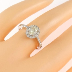 Nhẫn kim cương PT900 0.627CT VLY-VS1 cắt hình fancy - Hàng hiệu Authentic 872727