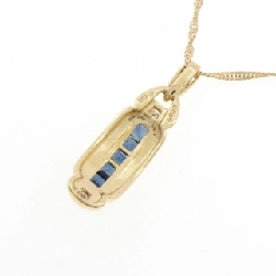 K18YG Sapphire Necklace - Hàng hiệu Authentic 856902