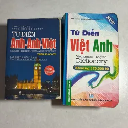 Từ điển Anh Việt - Việt Anh (2 cuốn)