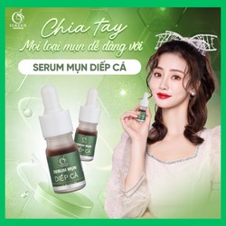 SERUM Ủ MỤN DIẾP CÁ GIẢM MỤN MỜ THÂM 