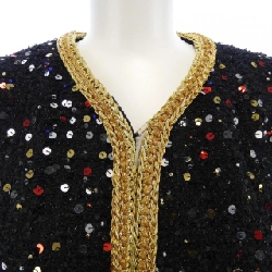 Jacket không cổ CHANEL LOOK15 P72526V64243 632623