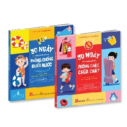 30 Ngày Cùng Em Học Hiểu Về - Phòng Cháy, Chữa Cháy + Phòng Chống Đuối Nước (Bộ 2 Cuốn) - Nhiều Tác Giả