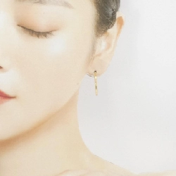 Bông tai hoop 750YG - Hàng hiệu Authentic 869534