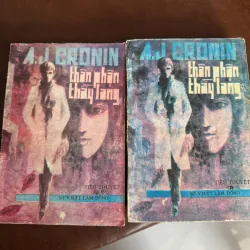 Combo 2 Cuốn “Thân Phận Tình Yêu” – A.J. Cronin | Sách Văn Học Cũ Giá Trị- K2 995048