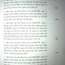Các nghị quyết của trung ương Đảng 2005-2010 744822
