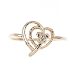 Nhẫn kim cương hình trái tim K18PG 0.01CT - Hàng hiệu chính hãng 852555