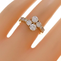 Nhẫn kim cương K18YG 1.01CT - Hàng hiệu Authentic 852424