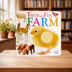 Board book sờ chạm - Touch and Feel: Farm (DK) 995012