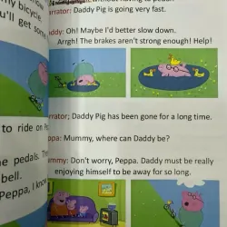 Sách - Peppa pig season 1 gộp 3 cuốn tặng đầy đủ video và audio, sách in nét đẹp 936381