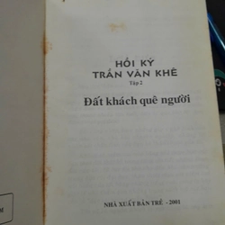 HỒI KÝ TRẦN VĂN KHÊ ( TẬP 2) 506246