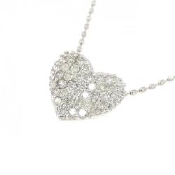 K18WG Dây chuyền kim cương hình trái tim 0.30CT - Hàng hiệu Chính hãng 863115