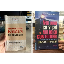Combo Sách Cũ: Phương Pháp Kaizen - The Kaize và 1 cuốn khác