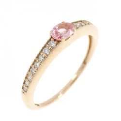 Nhẫn Sapphire K18PG 0.183CT