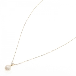 K18YG Ngọc trai Akoya Dây chuyền 7.6mm - Hàng hiệu Chính hãng 855822