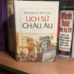 Lịch Sử Châu Âu-Norman Davies- Giá bìa 358k