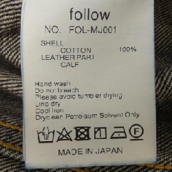 Áo khoác denim FOLLOW - Hàng hiệu Authentic 901372