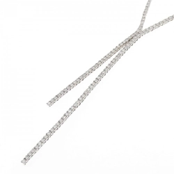 K18WG Dây chuyền kim cương 2.55CT - Hàng hiệu Chính hãng 858467