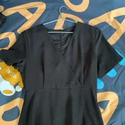 Đầm lụa chéo 972983