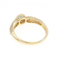 Nhẫn kim cương K18YG 0.75CT 671826