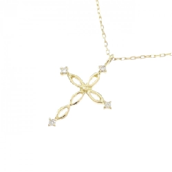 K18YG Dây chuyền kim cương chéo 0.01CT - Hàng hiệu chính hãng 861168